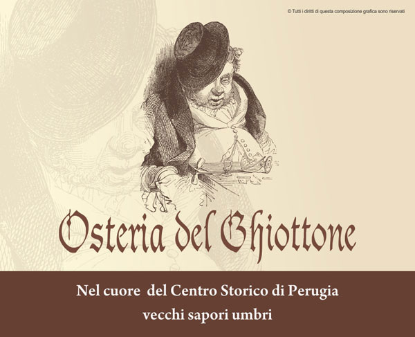 kikom studio grafico foligno perugia umbria ristorante osteria del ghiottone